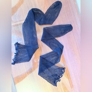 Black Fishnet Leg Warmers - Women Intimates & Sleepwear